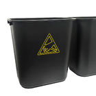 35L PP Plastik Square Antistatic Waste Bin ESD Electrostatic Cleanroom Tool Box Trash Can