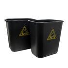 PP Plastik Hitam Antistatik ESD SMT Electrostatic Cleanroom Tool Box ESD Bak Sampah
