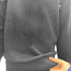 Aramid/Preox + Serat Karbon Soft ESD Antistatic Sweater untuk Cleanroom Workwear