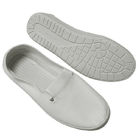 Sepatu Sol PVC berkualitas tinggi ESD kain bernapas atas antistatik Sepatu kanvas untuk laboratorium