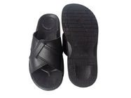 Sepatu Safety ESD Cross Type Antistatic PU Slipper Sol Tebal Hitam Ramah Lingkungan