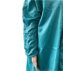 Lokakarya 5mm Stripe Dust Free ESD Uniform Coat Dengan Hood