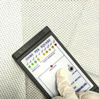 Cleanroom Rajutan 96% Polyester 4% Carbon Fiber ESD Fabric
