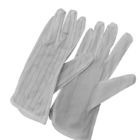 ESD Antistatic Stripe PU Palm Coated Gloves untuk Cleanroom