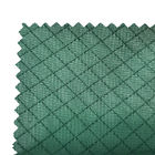 96% Polyester 4% Carbon 6mm Diamond ESD Uniform Fabric Untuk Cleanroom
