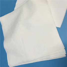 100% Polyester Cleanroom Wipes Ketahanan Abrasi Tinggi RoHS REACH Disetujui