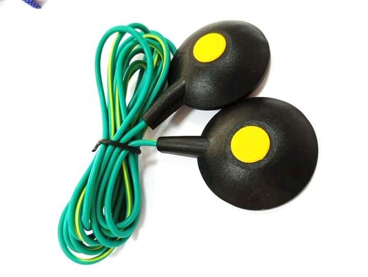 Dual Sucker / One Sucker ESD Grounding Cord Satu Klip AligatorOne Sucker Satu Terminal Cincin