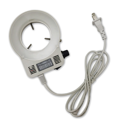 Lampu Cincin Mikroskop LED ESD Putih Untuk Mikroskop Stereo