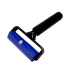 Penghapusan Debu Silicone Sticky Roller Untuk Cleanroom Dapat Digunakan Kembali 4 Inch