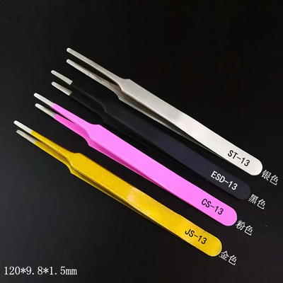 Pinset Ekstensi Bulu Mata Makeup Warna-warni Disesuaikan