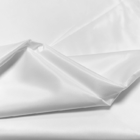 100% Polyester 1x2 Twill Woven Kain Cleanroom Autoclavable Putih Dan Biru Muda
