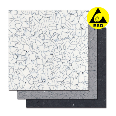 Komersial ESD Rubber Mat Ruang Operasi Ubin Lantai Vinyl PVC Antistatis Roll