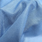 75-80gm 6mm Diamond Blue Knitted ESD Antistatic Fabric Untuk Pakaian Kamar Bersih