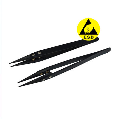 ESD antistatik tahan suhu tinggi kepala yang dapat dipertukarkan pensil keramik dengan pegangan stainless steel