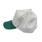 Cleanroom ESD 5mm Stripe Polyester Hat bebas debu Pekerjaan Cap Baseball Anti-statis
