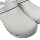 White Laboratory Lightweight Non-Slip Cleanroom EVA Shoes untuk ruang operasi