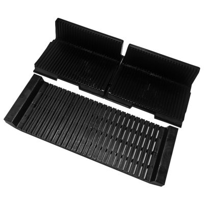 Cleanroom Component Storage Antistatic Storage Rack Tray Plastik ESD Konduktif