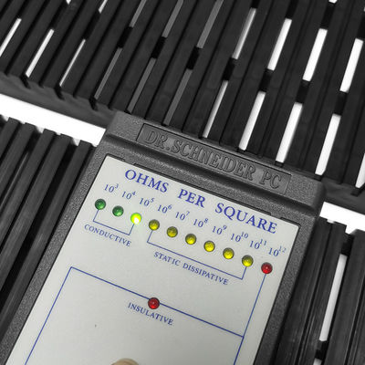 Cleanroom Component Storage Antistatic Storage Rack Tray Plastik ESD Konduktif