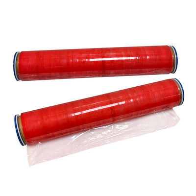 500MM Merah Transparan Anti-statis LDPE Wrapping Film ESD Stretch Film