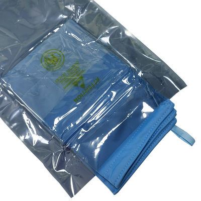 High Absorbent Reusable Washable Lint Free Cleanroom Wiper Microfiber Cloth Cleanroom ESD Rag untuk Lab