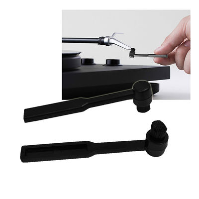 Rekam Pembersih Sikat Vintage Record Player Dupont Rambut Gantung Sikat Phonograph Anti-statis Sikat Bulat Kecil