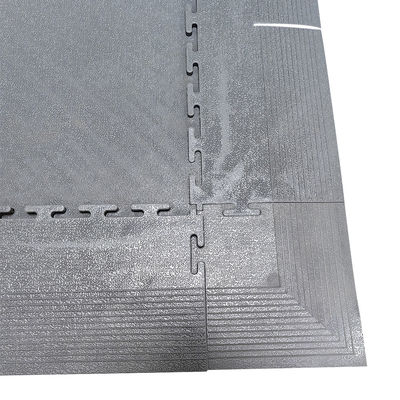 ESD PVC Floor Tile Interlocking ESD Floor Mat Antistatic Floor Tile untuk Industri