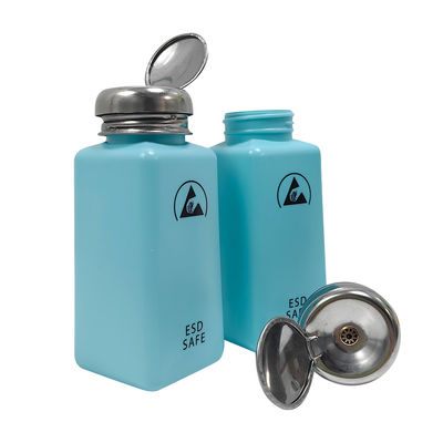 IPA 8OZ (Sekitar 240ml) ESD Plastik Dispenser Solvent Dispenser Antistatik Botol Alkohol