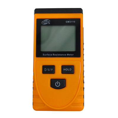GM3110 Penguji Resistensi Permukaan-Presisi Tinggi Penguji Resistensi Isolasi Portable Detektor Elektrostatik