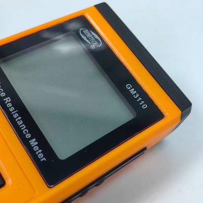 GM3110 Penguji Resistensi Permukaan-Presisi Tinggi Penguji Resistensi Isolasi Portable Detektor Elektrostatik