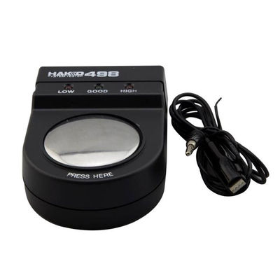 110*72*40mm Hitam 498 Safety Meter ESD Wrist Band Strap Tester Untuk Area EPA
