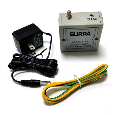 Antistatic Wrist Strap Monitor 518-1 Electrostatic Ring Alarm Esd Wrist Strap Tester
