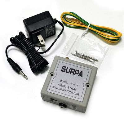 Antistatic Wrist Strap Monitor 518-1 Electrostatic Ring Alarm Esd Wrist Strap Tester