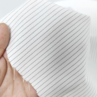 5mm Strip 65%Polyester 34%Vicose 1%Karbon Fiber Antistatic Fabric Cleanroom ESD Fabric Antistatic Fabric