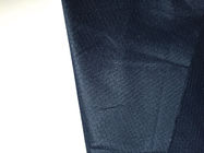5mm Pola Berlian Rajutan Polyester ESD Fabric Biru Tua 135 GSM Berat
