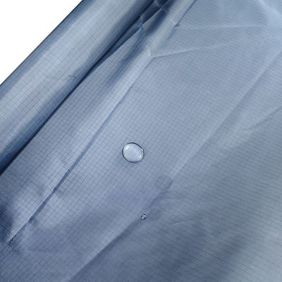 Cleanroom 5mm Grid Polyester Anti-statis Waterproof ESD Kain Konduktif Listrik