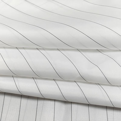 Lab Lint Bebas Anti-statis 17MM Strip 99% Polyester + 1% Konduktif Filament ESD Kain Antistatik