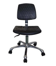 Kursi Laboratorium Pneumatik ESD Kustom Alluminum Alloy Five Star Base R320mm