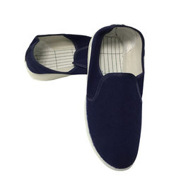Sepatu Safety ESD Non Lubang Kanvas / Kulit PVC Atas Unisex Nyaman Untuk Semua Musim