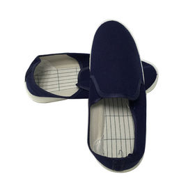 Sepatu Safety ESD Non Lubang Kanvas / Kulit PVC Atas Unisex Nyaman Untuk Semua Musim