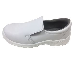 Sepatu Kaki Baja Anti Tendangan ESD Pelatih Anti Statis Sol Poliuretan Tahan Slip