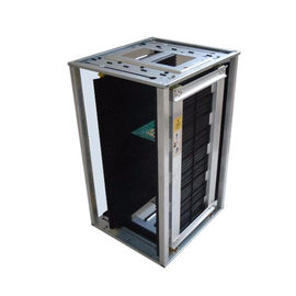 Rak Majalah Logam ESD Tahan Panas Ukuran 355x320x563 mm Track Gear yang Dapat Disesuaikan