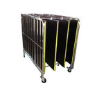 Industri LED ESD Cart ESD Magazine Rack Lebar 1260mm Lebar 150KG Kapasitas Beban
