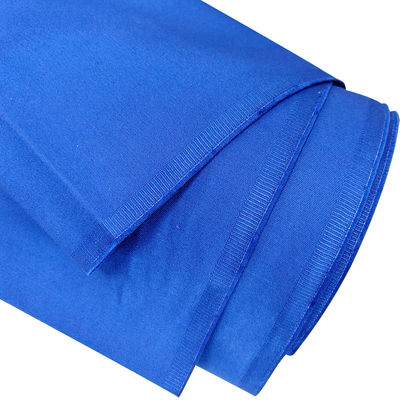 Biru 100% Katun Kain Anti-statis tahan api Kain ESD anti-statis tahan api