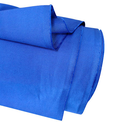 Biru 100% Katun Kain Anti-statis tahan api Kain ESD anti-statis tahan api