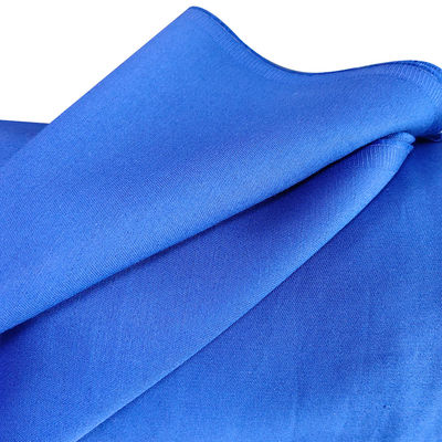 Biru 100% Katun Kain Anti-statis tahan api Kain ESD anti-statis tahan api