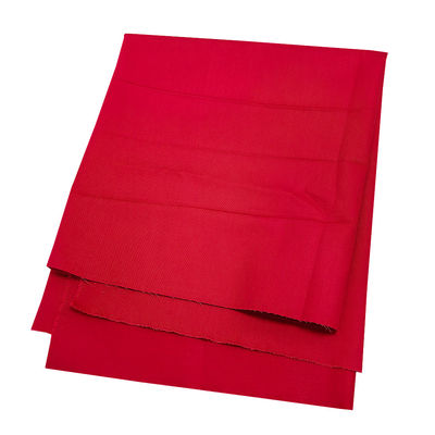 Merah Biru ESD Antistatik tahan api 99% Kapas + 1% Kain Filament Konduktif ESD Kain Pelapis