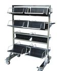 ESD PCB Hanging Basket PCBStorage Rack Cart Stainless Steel 2.8 Inches In