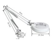 5 Inch Swing Arm Magnifying Lamp Hemat Energi SMD Magnifying LED Work Light