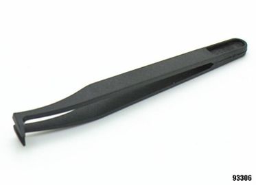 Pinset Hitam Anti Statis Ekonomi 933 Seri Ujung Datar Titik Tajam Semua Tersedia