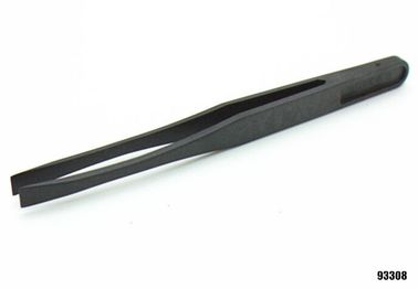Pinset Hitam Anti Statis Ekonomi 933 Seri Ujung Datar Titik Tajam Semua Tersedia